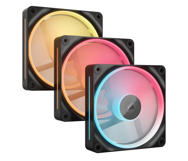 CORSAIR iCUE LINK LX120R RGB Triple Pack 3x120mm CO-9051050-WW - 1300107 - zdjęcie